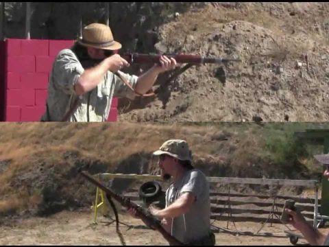 2-Gun Action Match: England Versus Germany