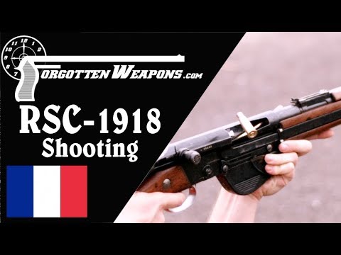Shooting the RSC-1918 and RSC-1917 French Autoloaders
