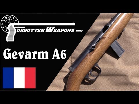 Gevarm A6: An Open Bolt Semiauto .22 Sporting Rifle