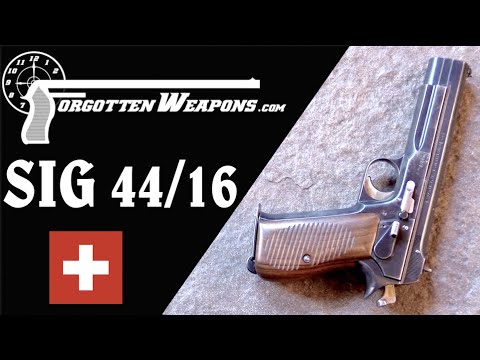 SIG 44/16: The Best Service Pistol, But The Road Not Traveled