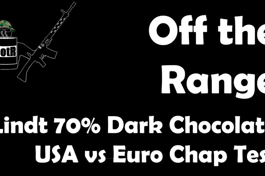 Lindt 70% Dark Chocolate Blind Taste Test: USA vs Euro versions