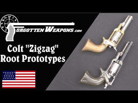 Colt Prototype “Zig-Zag” Root Revolvers