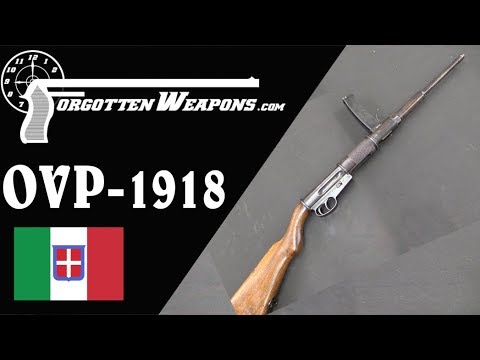 OVP 1918: Italy’s first WW1 Submachine Gun