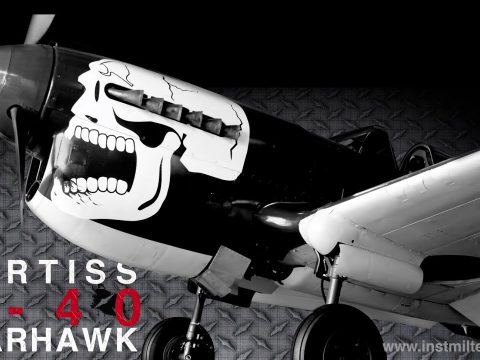 WWII -Curtiss P-40 Warhawk- Major William David Gatling sinks Destroyer U.S.A.A.C. 1943 (MTO)