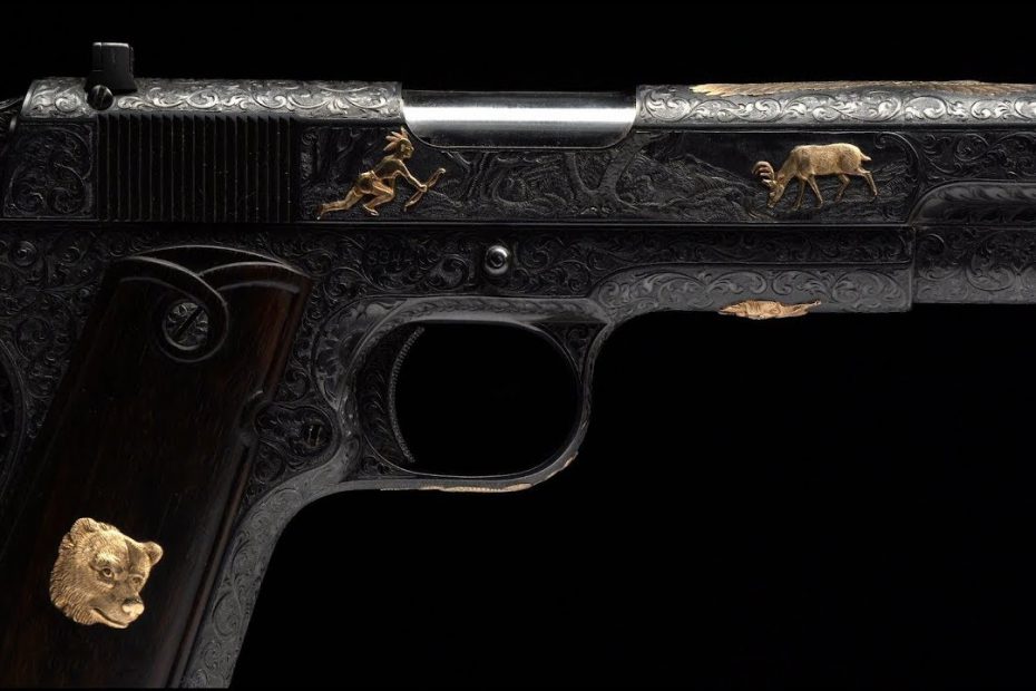3 Master Engraved Colt Pistols