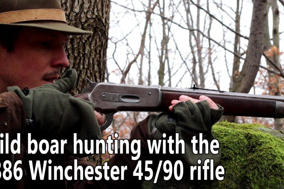 Wild boar hunting with the 1886 Winchester 45/90 rifle