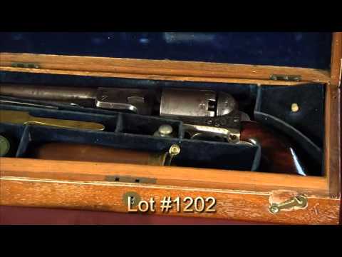 Engraved Historic Percussion Colt Revolvers