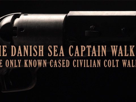 The Only Known Cased Civilian Colt Walker