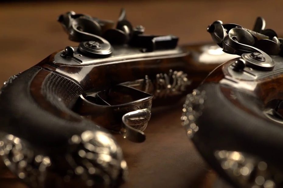 The Finest Known Cased Pair of John Manton Dueling Pistols