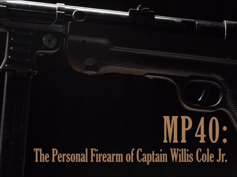 MP40: The Personal Firearm of Captain Willis Cole Jr.