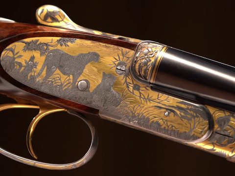 John Rigby Golden Masterpiece Rifles