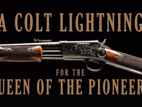 A Colt Lightning for the Queen of the Pioneers