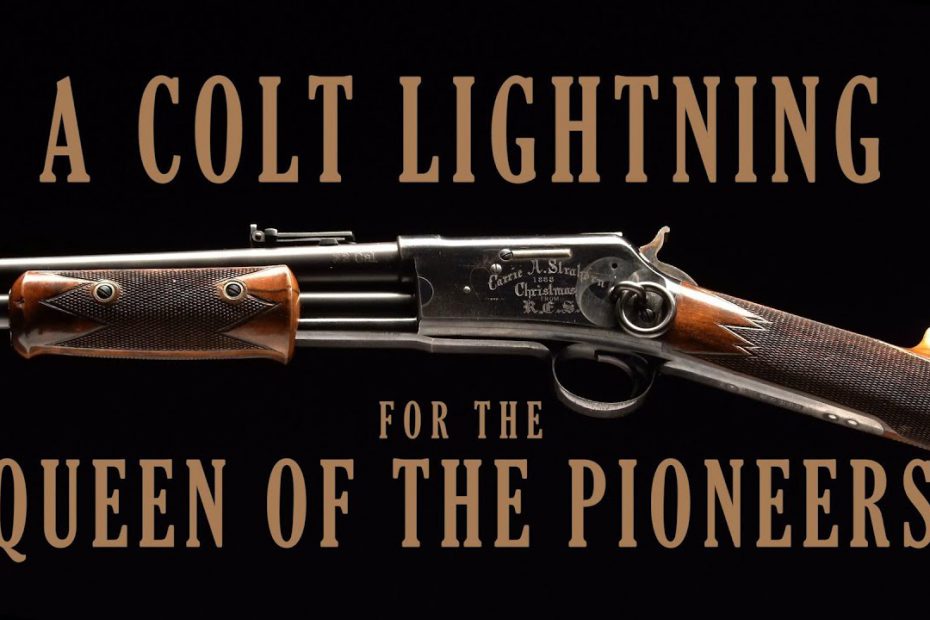 A Colt Lightning for the Queen of the Pioneers