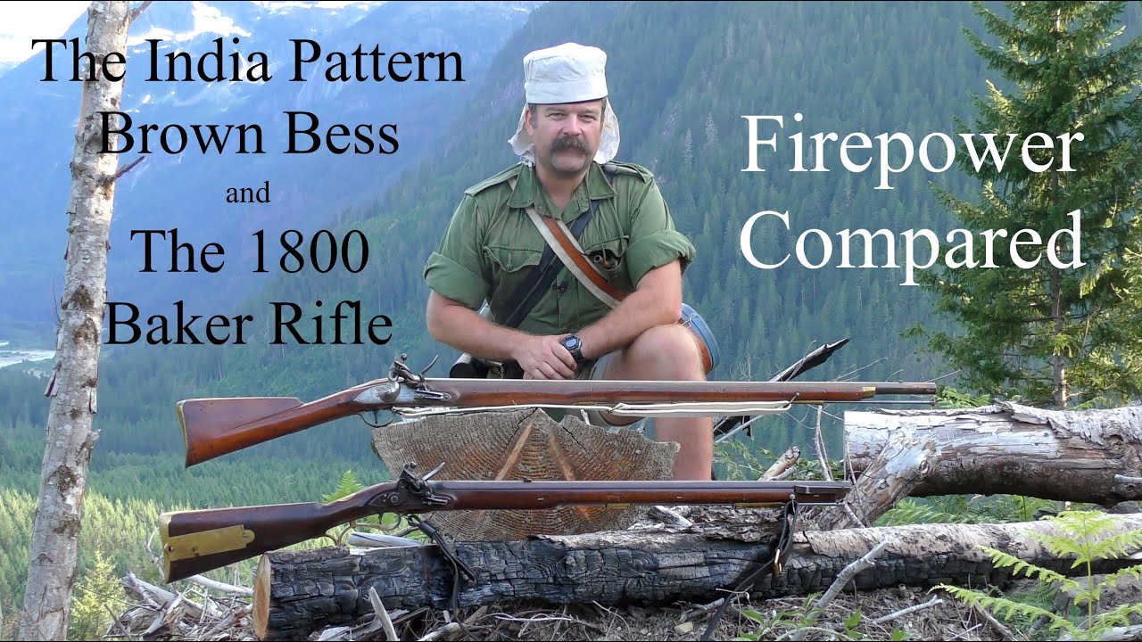 The India Pattern Brown Bess and the 1800 Baker Rifle: Firepower Compared