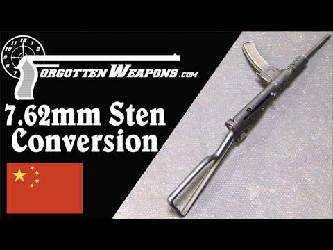 Chinese 7.62mm Sten Gun