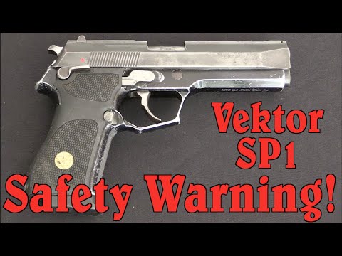 Vektor SP1: Important Safety Warning