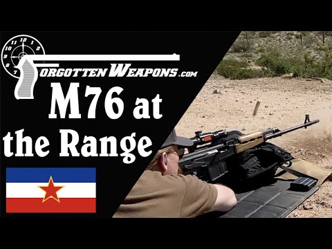 An AK in 8x57mm: The Yugoslav M76 at the Range