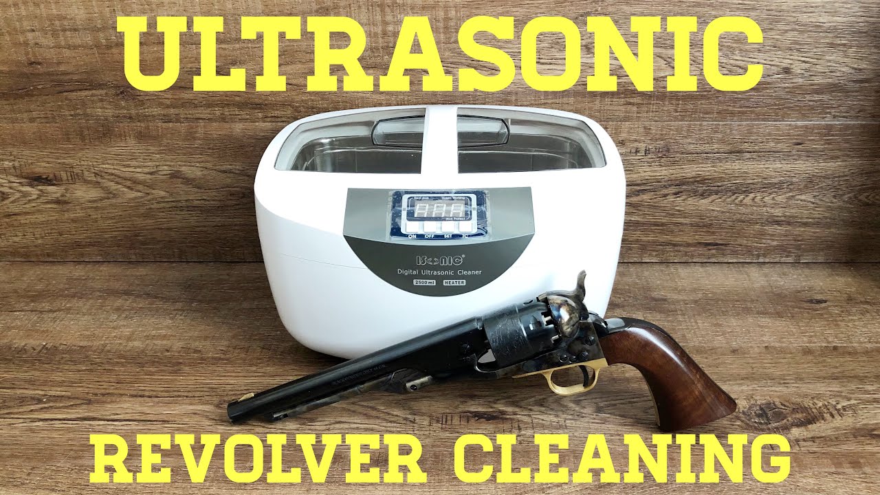 Ultrasonic Cleaning for Cap & Ball Revolvers