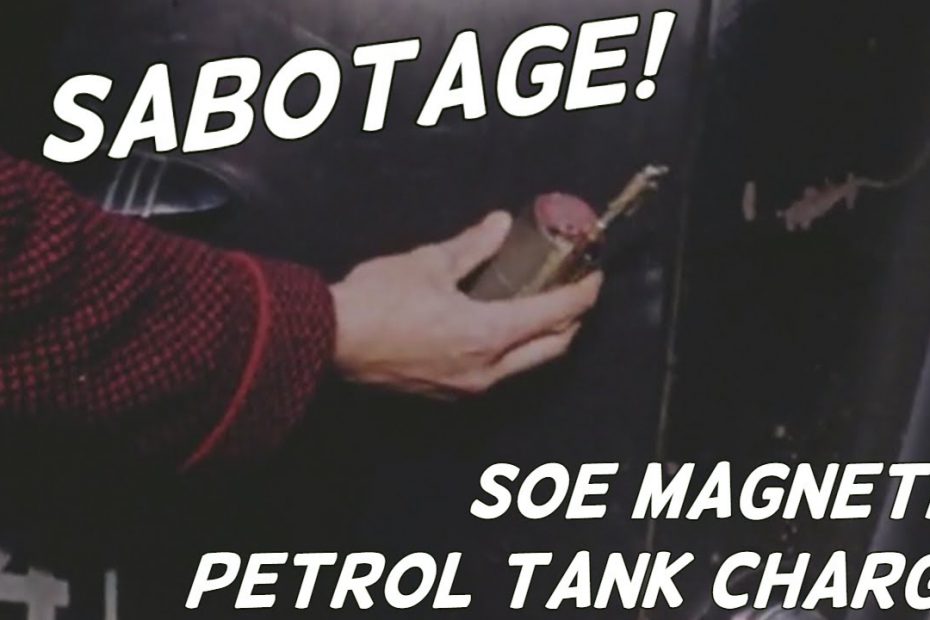 SOE Sabotage – Magnetic Petrol Tank Bomb