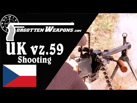UK vz.59 Czech Universal Machine Gun: Shooting