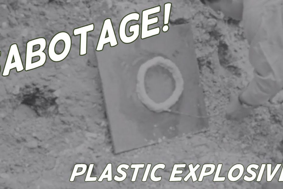 SOE Sabotage – Plastic Explosive