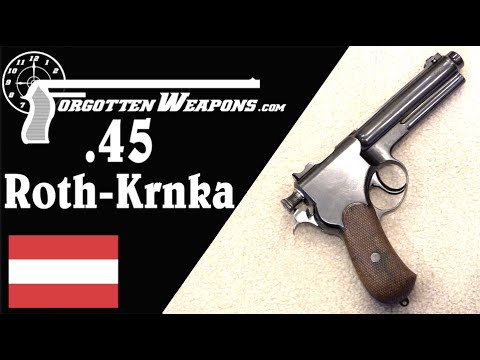 Prototype .45 Caliber Roth-Krnka for US and UK Trials