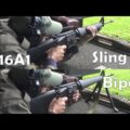 300m M16A1 Bipod vs Sling vs Rested: Point of Impact Change