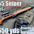 Swiss ZFK55 Sniper Rifle to 650yds: Practical Accuracy (Feat. BOTR…Zf Kar 55 Sniper with GP11ammo)