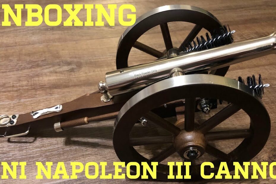 Unboxing: Traditions Mini Napoleon III Cannon