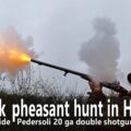 Flintlock driven small game hunt in Hungary