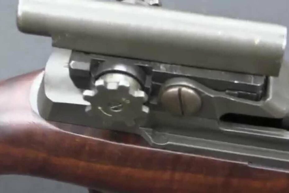 Prototype Optic on an M1 Garand