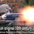 Shooting an original 18th century hunting rifle