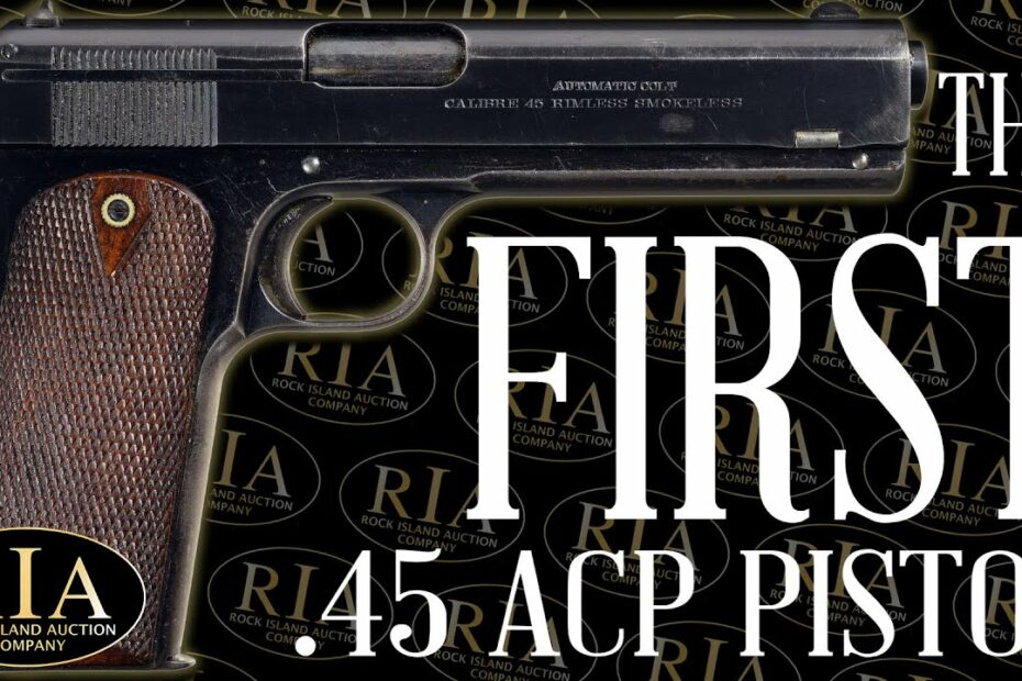 Colt Model 1905: The First .45 ACP Pistol
