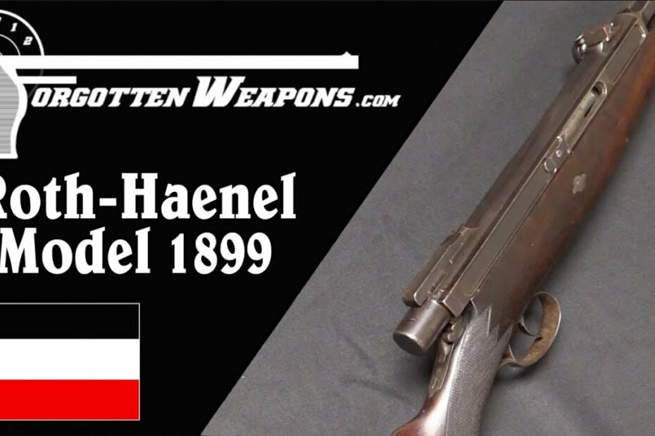 Roth Haenel Model 1899 – The First Semiauto Sporting Rifle?
