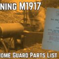 British Home Guard Browning M1917 Booklet