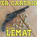 LeMat Revolver: Shooting Paper Cartridges