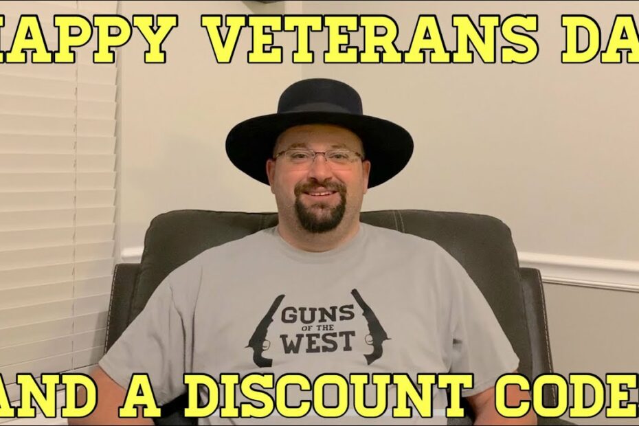 Happy Veterans Day… And A Discount Code!!!