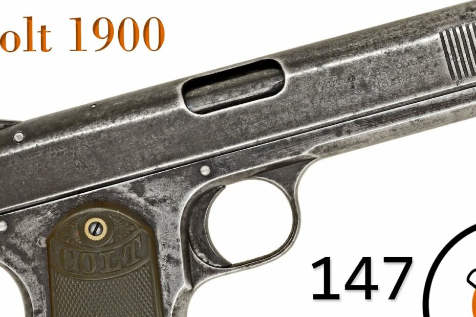Small Arms of WWI Primer 147: US Colt 1900
