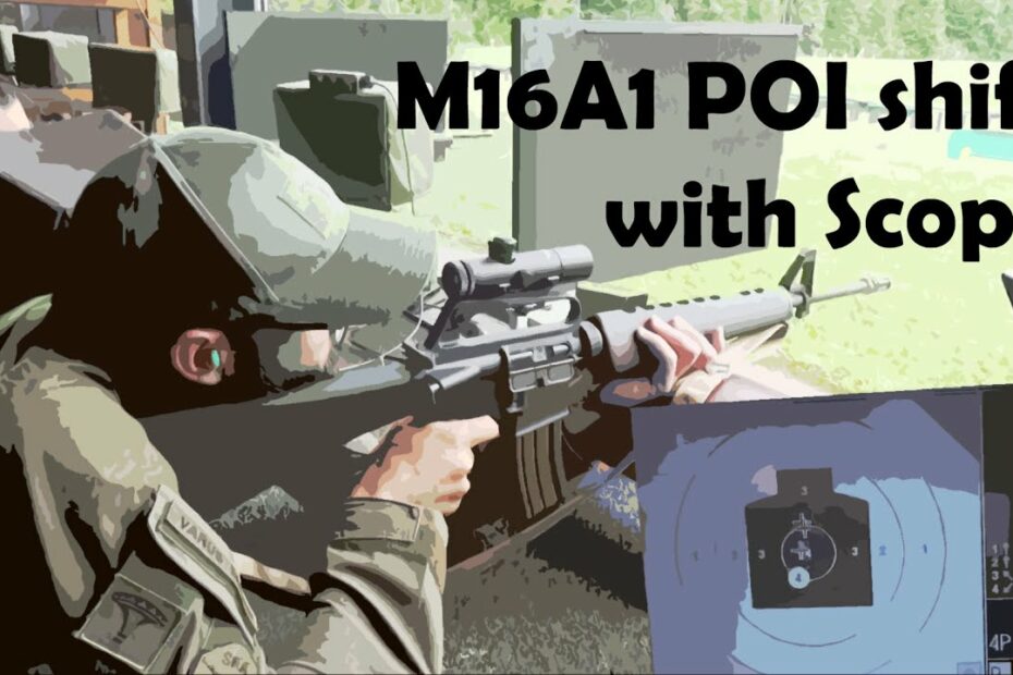 300m M16A1 With Scope – Bipod vs Sling vs Rested: Point of Impact Change
