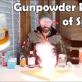 Gunpowder Proof of Spirits (or setting fire to drinks to watch them burn… or not…)