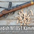Operating the Swedish M 1851 Kammerlader capping breech loader rifle – Teaser