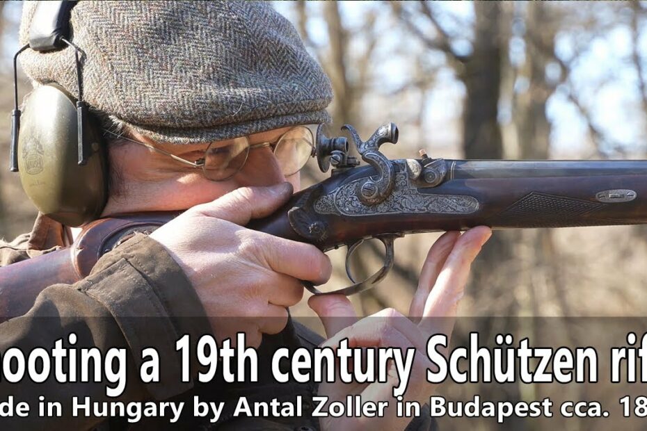 Firing a 19th century muzzle loading Schützen rifle from Budapest, Hungary by Antal Zoller – TEASER