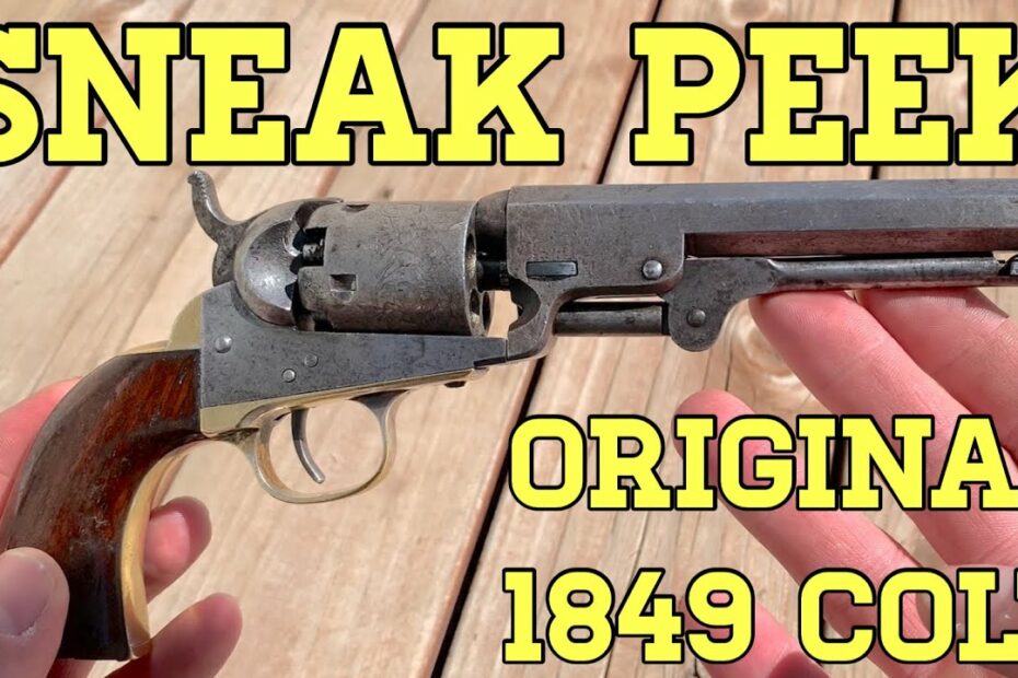 An Original Colt: A Sneak Peek