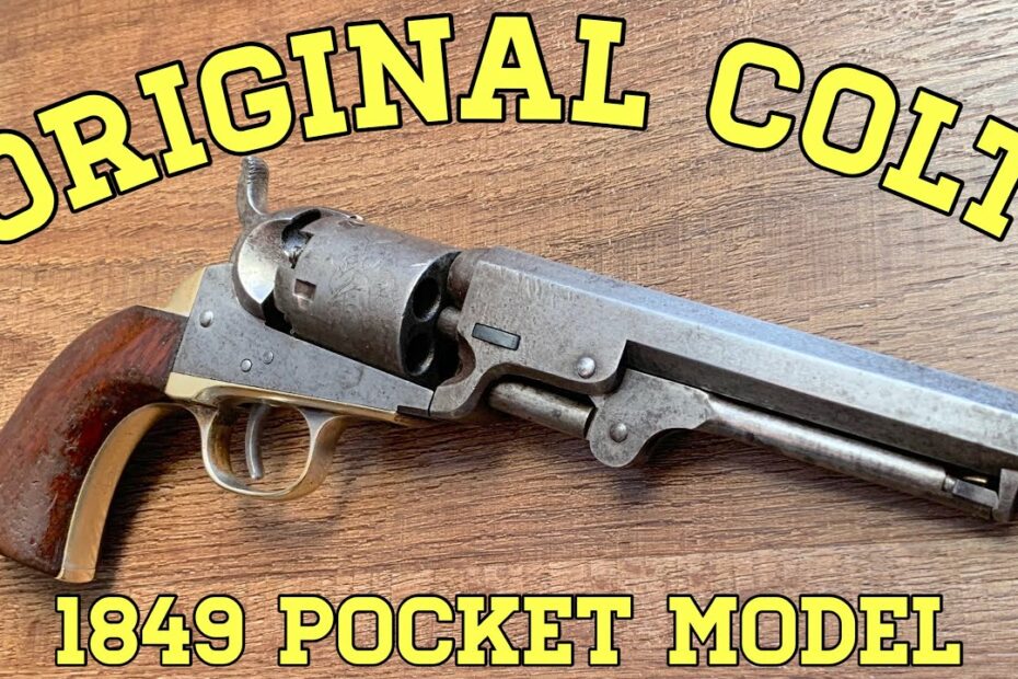 ORIGINAL Colt 1849 Pocket Model