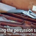 Patterning a Westley Richards percussion shotgun