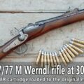 1867/77 M Werndl single shot rifle at 300m – Capandball’s Single Shots