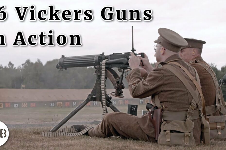 16 Vickers Machine Guns in Action! – Commemorating the Legacy of the Machine Gun Corps