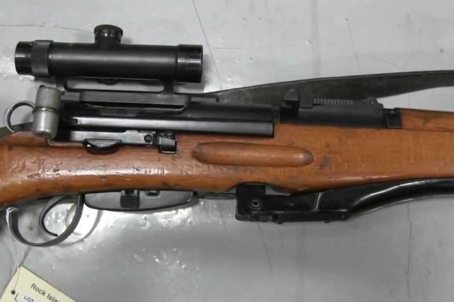 Swiss ZfK-55 sniper rifle