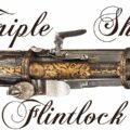 Triple Shot Flintlock Revolving Rifle
