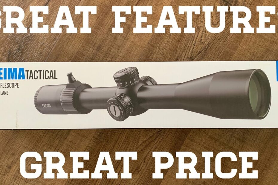 Eweima Tactical Rifle Scope: Unboxing and Overview